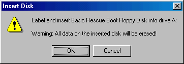 Label and Insert Floppy